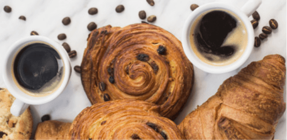 coffee-croissant-with-coffee-bean